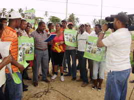 Desalojo Vista Alegre, Dominicana 7 oct 2008