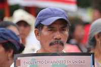 Chiapas, Marcha del Encuentro Chiapaneco en Unidad contra el Modelo Extractivo Minero 2012