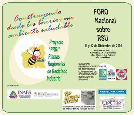 Foro Recicladores - Buenos Aires