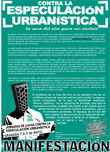 Granada, España. Jornadas de lucha contra la especulación urbanística 7,8 y 9 de Mayo.