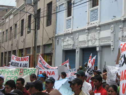 Guatemala, marcha, ZED 2009
