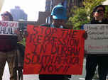Hand Off Abahlali-they heard us LOUD and Clear