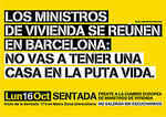 Sentada frente la cumbre europea de ministros de vivienda (Barcelona, 16 10 06)