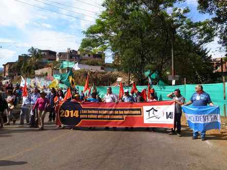 Marcha -Carnaval FSUAP (Medellin, 08 04 2014)