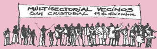 Multisectorial vecinos San Cristobal