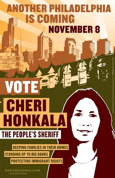 Philadelphia, Chery Honkala, the People's Sheriff: Keeping families in their homes