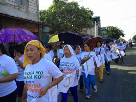 Philippines, Urban Poor 10K Walk, An Appeal for Floodway Proclamation