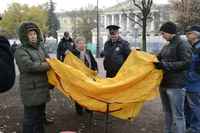 St. Petersburg, three tenants protesting evictions arrested