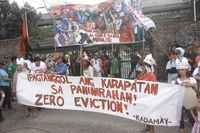Subscribe the appeal: Solidarity for Zero Evictions in Bulacan and for new policies for the right to housing throughout the Philippines